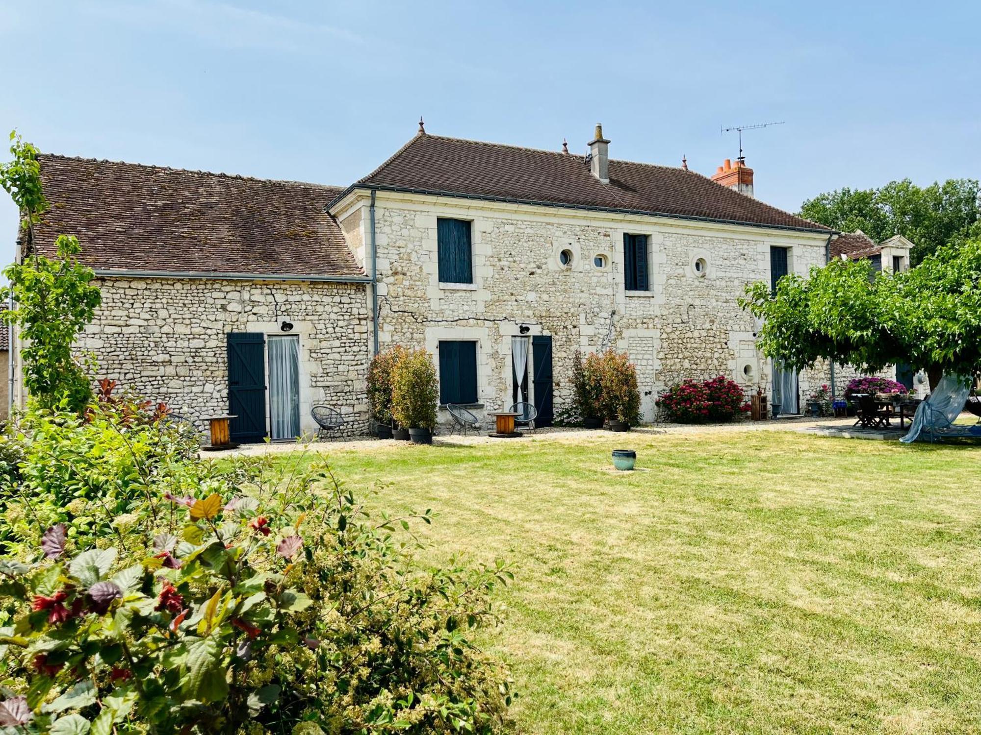 Bed and Breakfast La Gouronerie Parcay-sur-Vienne Екстер'єр фото